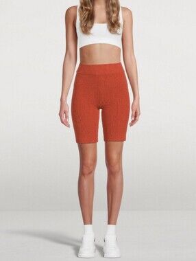 Rag & Bone 'Sunny' high rise knit shorts, size S